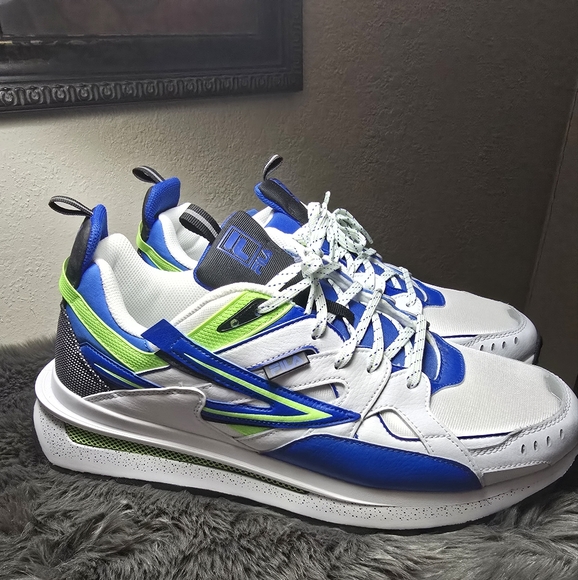 Fila Other - FILA Sandenal White Leather Lifestyle Men's Sneakers Shoes Big & Tall